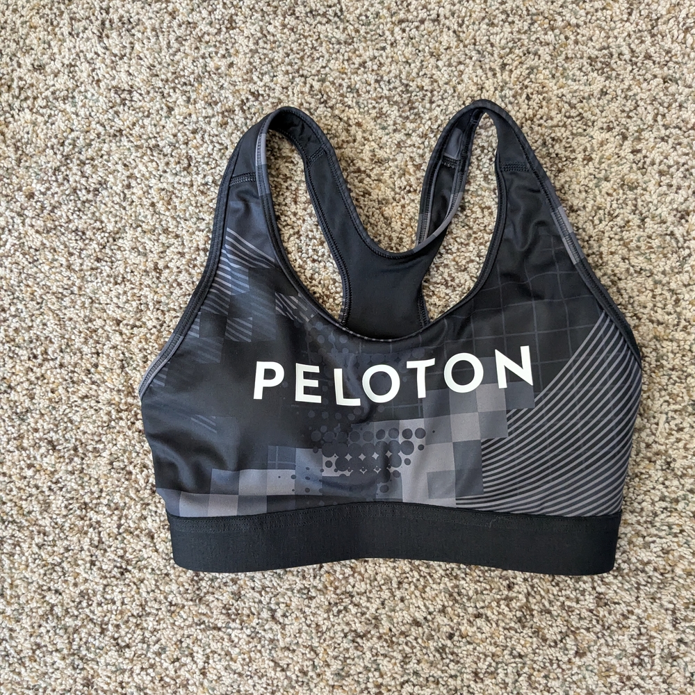 Peloton Black Sports Bra